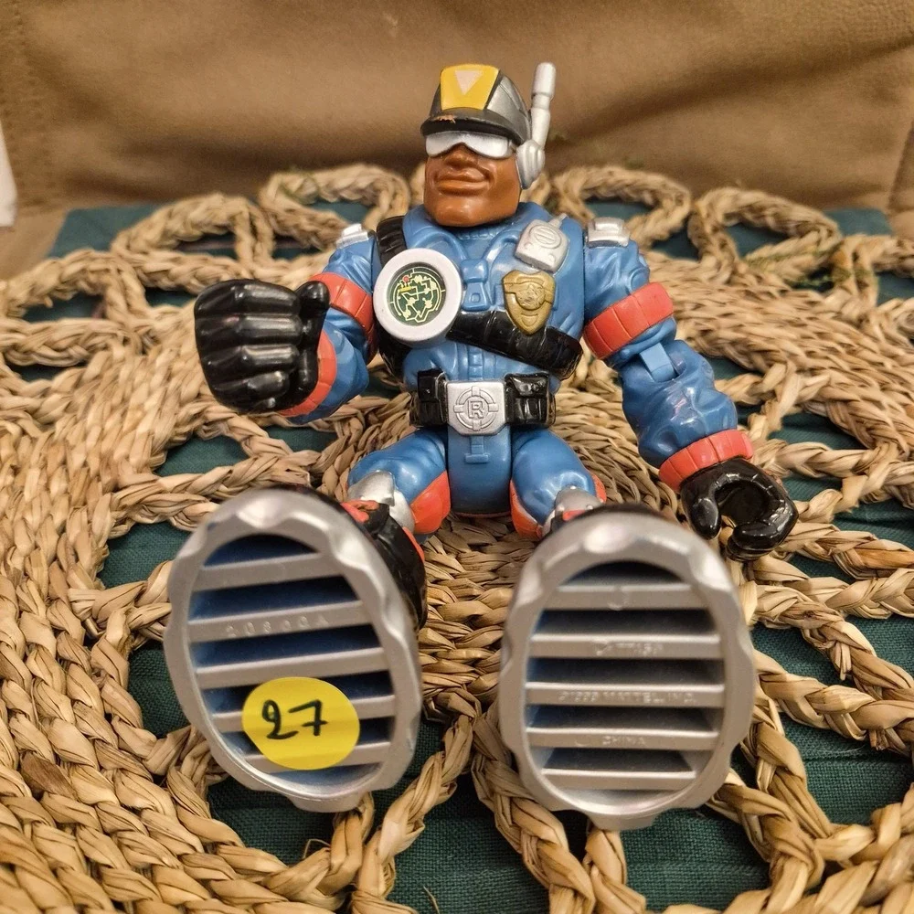 ✅Fisher Price Rescue Heroes Jake Justice Action Figure Mattel Policeman#️⃣27